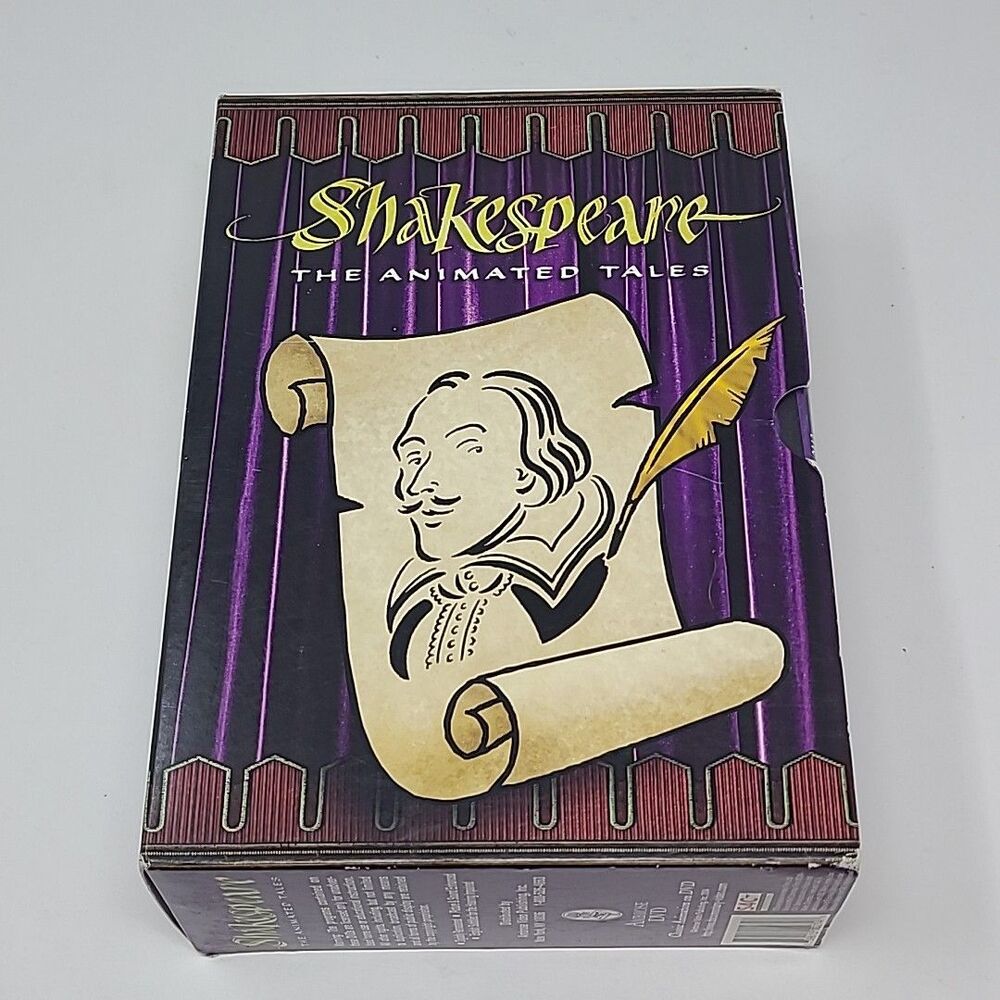Shakespeare the Animated Tales (DVD) RARE OOP Box Set